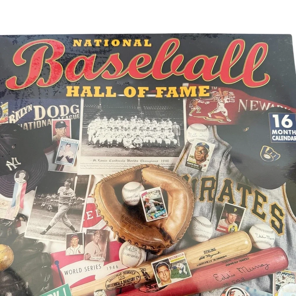 National‎ Baseball Hall Of Fame 2007 Calendar One Size MLB Ronnie Sellers NEW